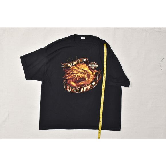 Vintage Harley-Davidson Phoenix Ride The Legend T-Shirt Men's Size 3XL Whiskey R - Picture 4 of 8